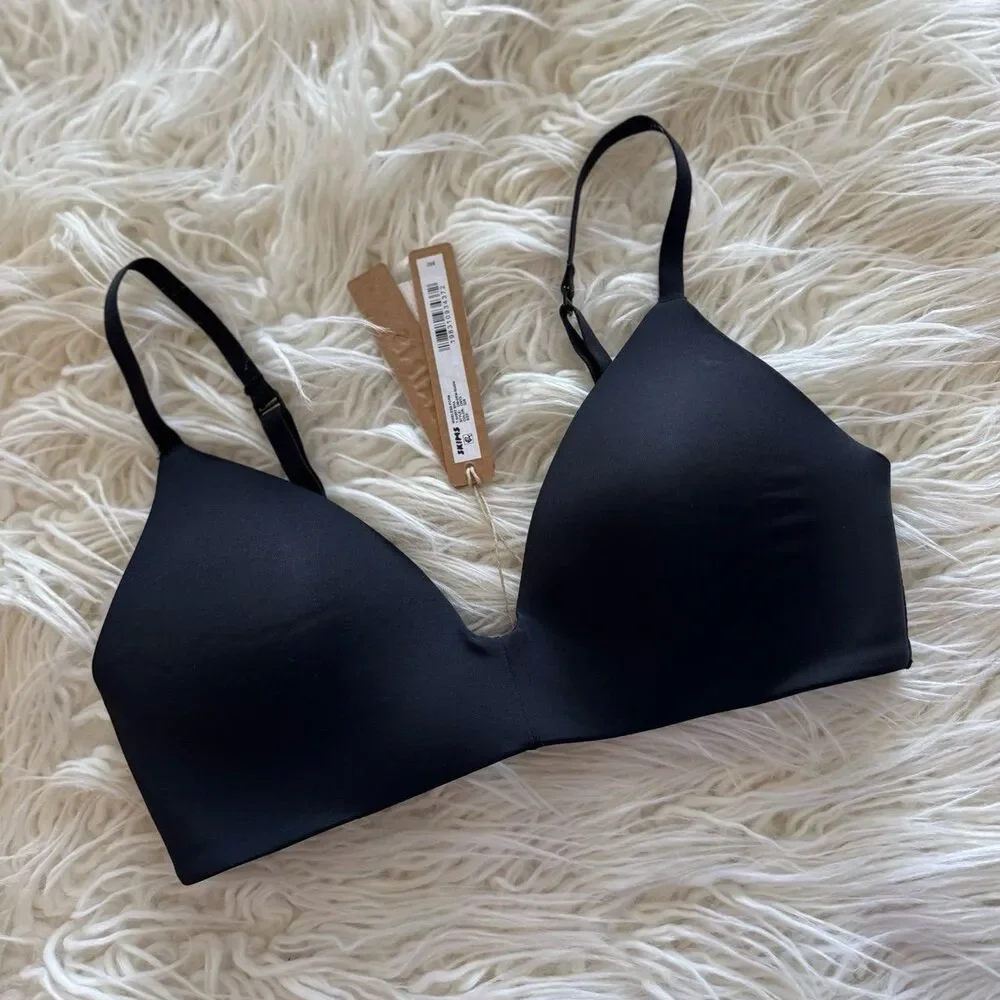 Skims Wireless Form T-shirt Bra Onyx Size 32B - Picture 3 of 7